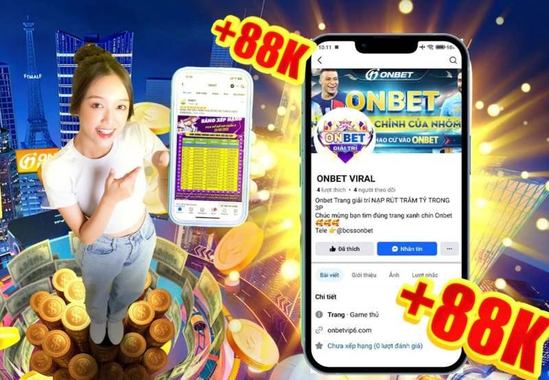 Top 10+ nhà cái uy tín nhất Việt Nam - Tặng tiền khuyến mãi cá cược an toàn 209 Onbet Diem Danh Tang 88k – Qua Tri An Danh Cho Fan Cung